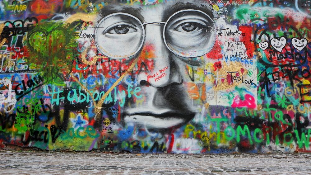 U Lennonovy zdi v Praze pokřtili knihu Spolu to dáme!